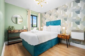 2 bedrooms, iron/ironing board, free WiFi, bed sheets