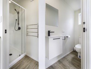Hair dryer, towels