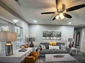 Living area - River Tiki House (Homosassa)