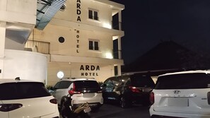 Front of property - evening/night - Hotel Arda Bali (Negara)