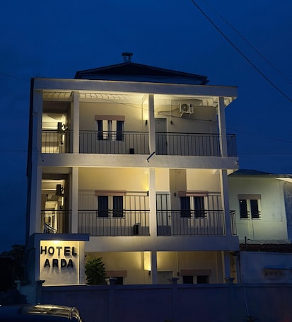 Fachada de la propiedad