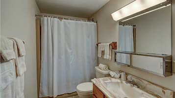 Towels, soap, toilet paper