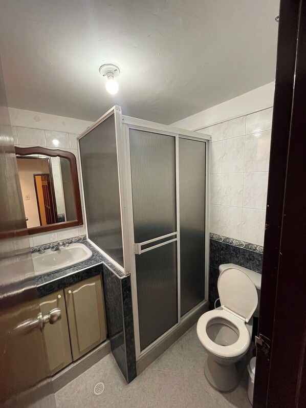 Towels, soap, toilet paper