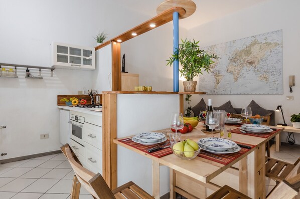 Microwave, oven, stovetop, toaster