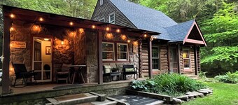 Hickory Creek Haven-Creekside Log Cabin-Allegheny National Forest Pet Friendly! 