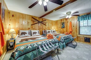 2 chambres, fer et planche à repasser, Internet gratuit, draps fournis
