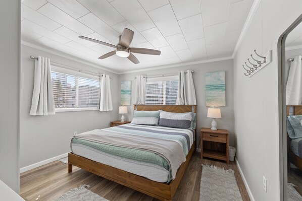 2 chambres, fer et planche à repasser, Wi-Fi gratuit, draps fournis