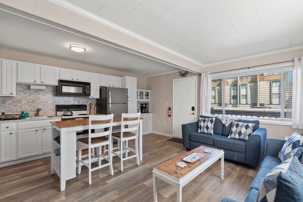 Fridge, microwave, oven, stovetop - Charming 2-Bed Condo Steps From the Beach! (Ocean City)