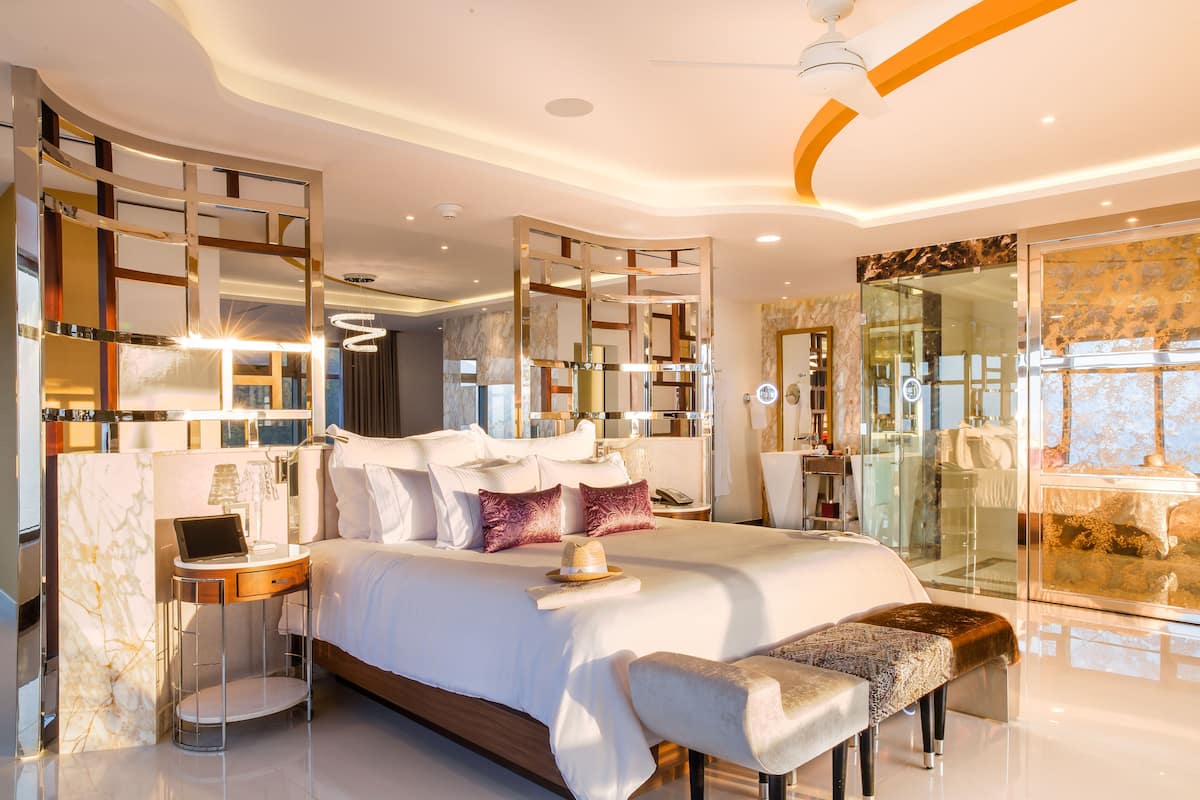 1 Schlafzimmer, Bettwäsche aus ägyptischer Baumwolle