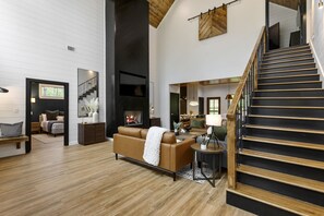 Smart TV, chimenea