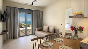 Departamento Deluxe | 1 habitación, caja de seguridad en la habitación y muebles diferentes