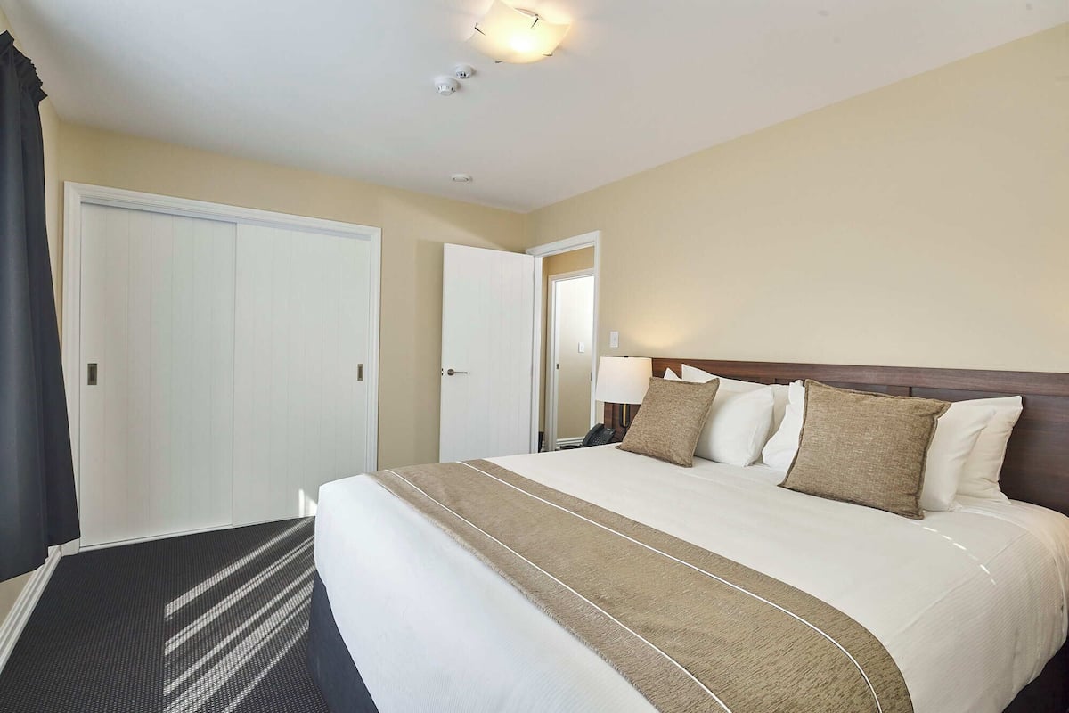 2 slaapkamers, lakens van Egyptisch katoen, luxe beddengoed