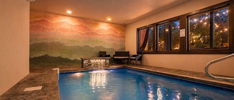 Piscine couverte, piscine chauffée