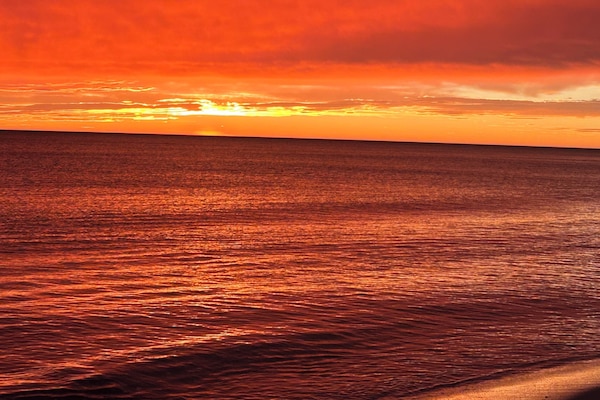 Sunrise from the beach