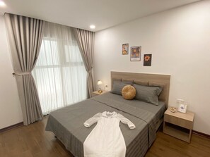 1 chambre, literie de qualité supérieure, chambres insonorisées