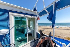 On the beach
