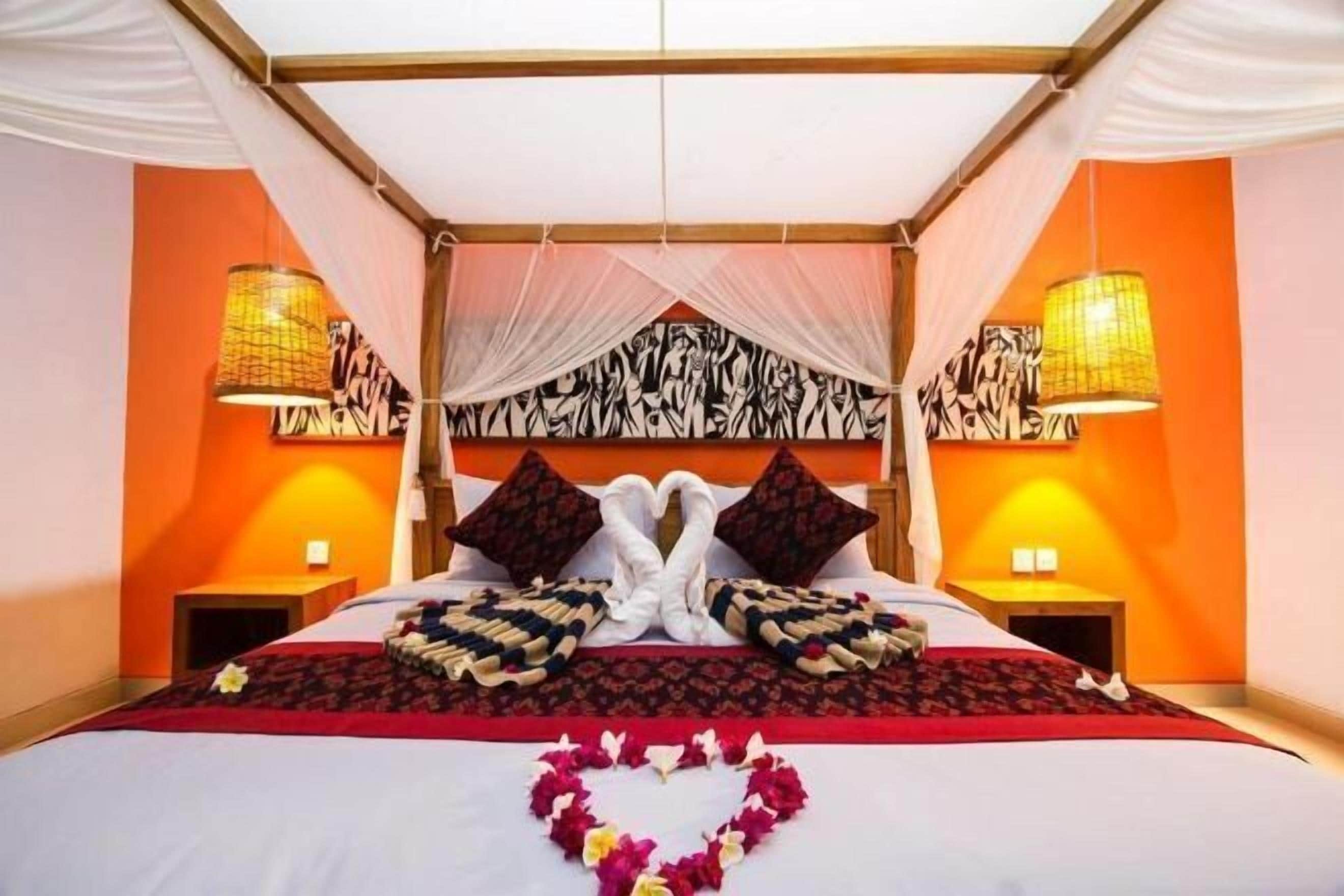 1 bedroom, premium bedding, memory foam beds, in-room safe