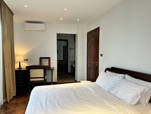 Apartamento Deluxe | 3 dormitorios, ropa de cama de alta calidad, wifi gratis y ropa de cama