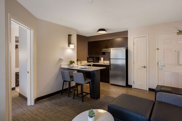 Unit with full kitchen