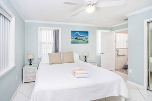 3 bedrooms, iron/ironing board, free WiFi, bed sheets - Steps to Beach! Suite Bedrooms, Walk to Shops and Pier, Minutes to Downtown, $300 in Free Tickets! (Saint Augustine)