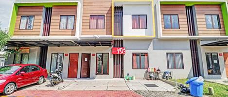 Fassade der Unterkunft