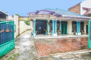 Façade de l’hébergement 