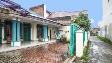 Façade de l’hébergement