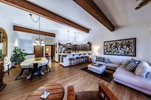 TV, fireplace - Peaceful Condo | Hot Tub-Private Beach | Sleeps 8 (Zephyr Cove)