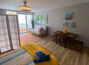 1 bedroom, iron/ironing board, travel crib, free WiFi