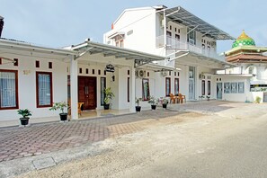 Voorkant van accommodatie