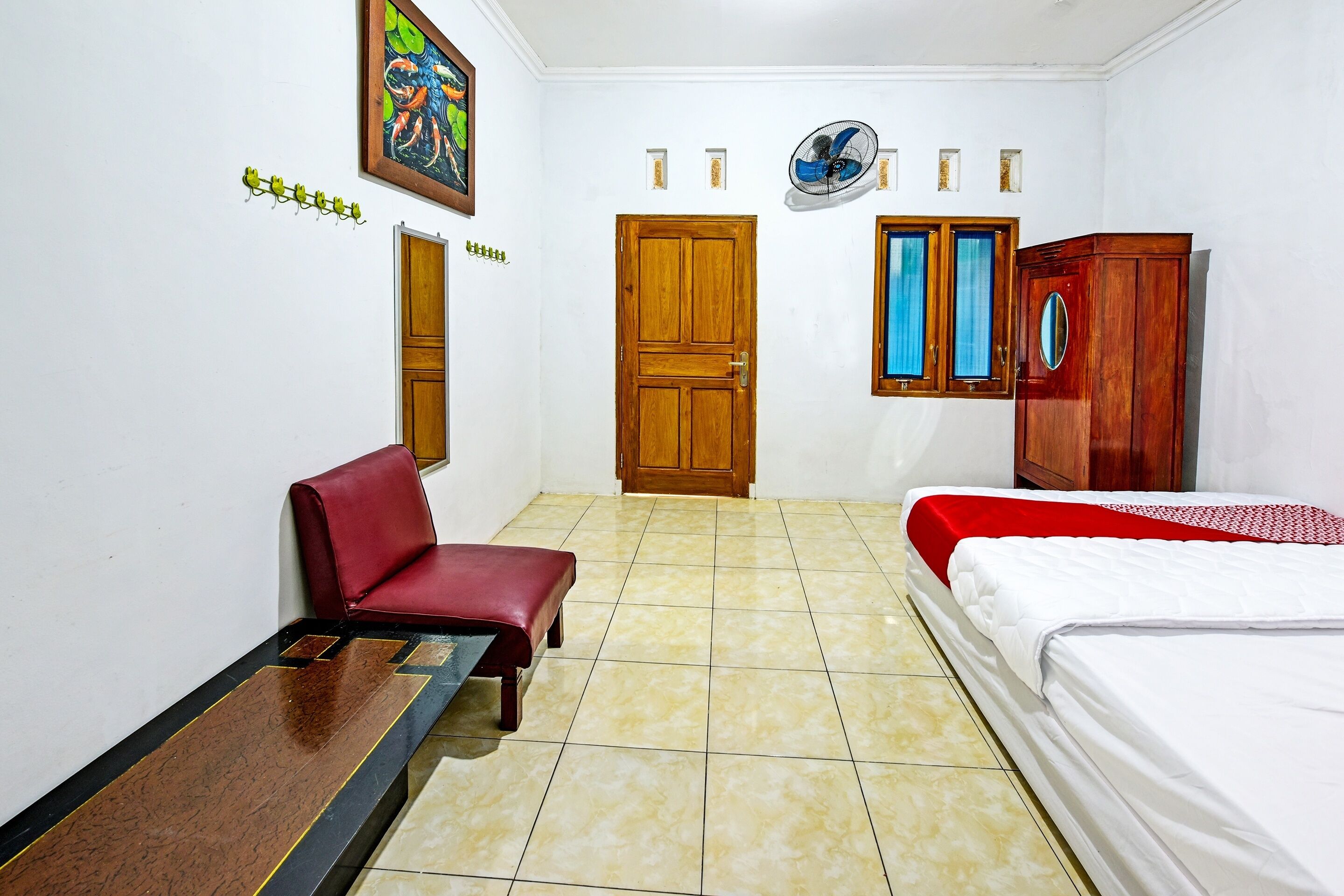 Phòng đôi | Phòng cách âm, truy cập Internet không dây miễn phí, bộ trải giường 