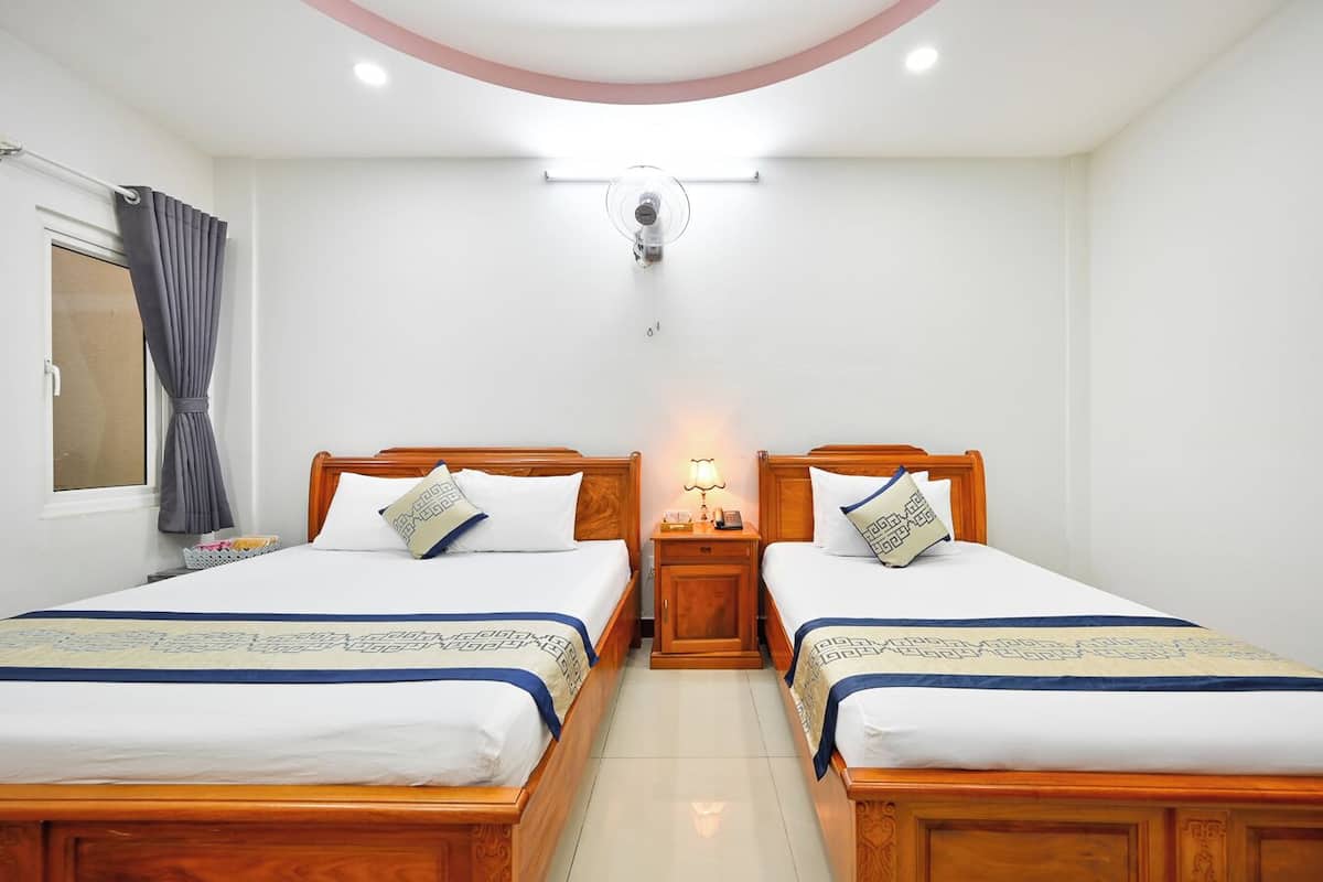 Phòng đôi hoặc 2 giường đơn dành cho gia đình, 1 phòng ngủ | Bộ trải giường bằng vải cotton Ai Cập, bộ đồ giường cao cấp 