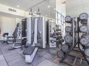 Gym - JVC studio Joya Verde with terrace - 360 vacation (Dubai)