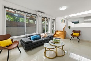 Grand Villa | Living area | 65-inch Smart TV with cable channels, TV - Canterbury Villa 7BRM for Big Group   (Canterbury)