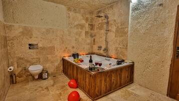 Comfort Room | Bathroom | Hair dryer, towels, soap, shampoo