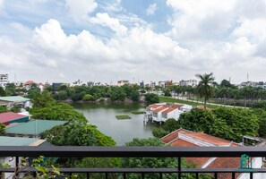 Comfort-Apartment | Blick auf die Stadt