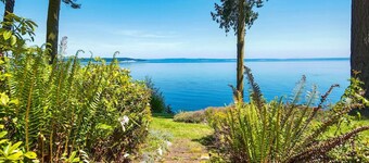 Family Friendly Water View Retreat w/ Sauna