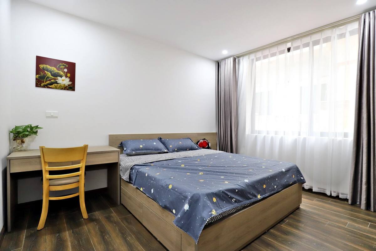 Appartement Deluxe | 1 chambre, lit avec matelas en mousse à mémoire, accès au Wi-Fi (inclus)