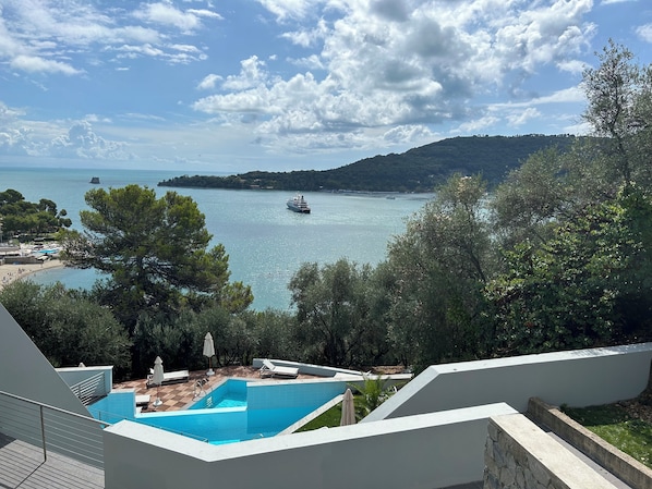 Junior Room, Private Pool | View from room - Cristallo Park Hotel (Portovenere)