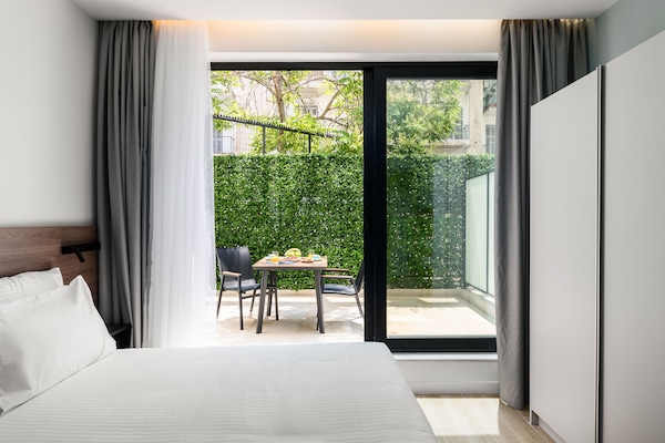 1 camera, biancheria da letto ipoallergenica, una cassaforte in camera