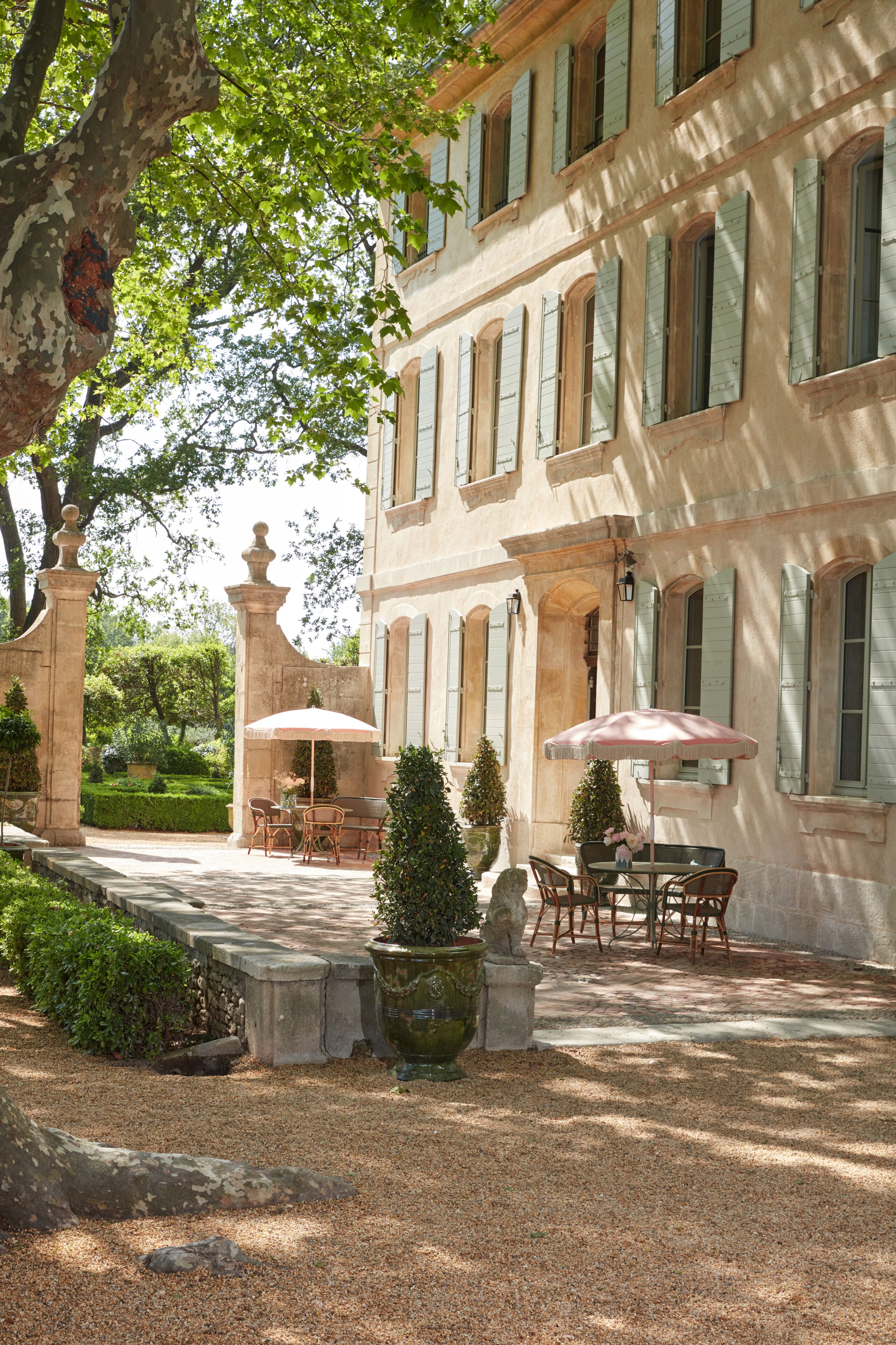 Majoituspaikan julkisivu