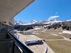 Blick von der Unterkunft