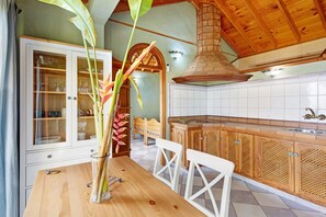 Dining - Villa 'Gorgonia' with Sea View, Private Garden and Wi-Fi (tijarafe)