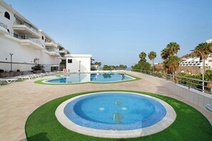 Una piscina riscaldata