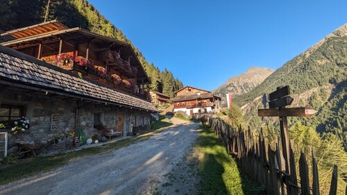 Holiday Apartment "Enzian" with Mountain View, Balcony & Wi-Fi
