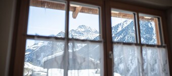 Ferienwohnung "Edelweiss" mit Bergblick, privater Terrasse und WLAN