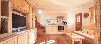 Vakantieappartement "Himmelschlüssel" met uitzicht op de bergen, 2 privéterrassen & Wi-Fi