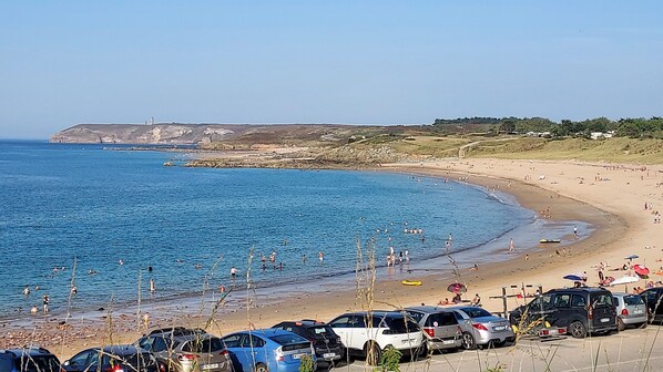 Tæt på stranden