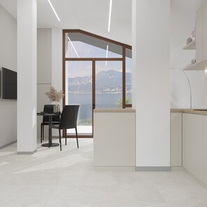 Dining - Venus apartment with lake view terrace (Brenzone sul Garda)