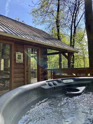 Bañera de hidromasaje exterior